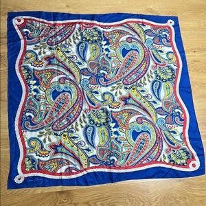 Vera Bradley 34” Paisley Silk Scarf